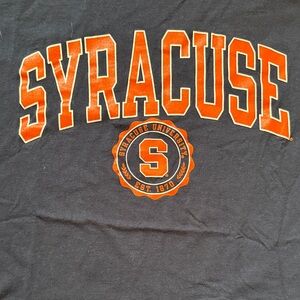 Syracuse University Navy Blue T-Shirt Size M